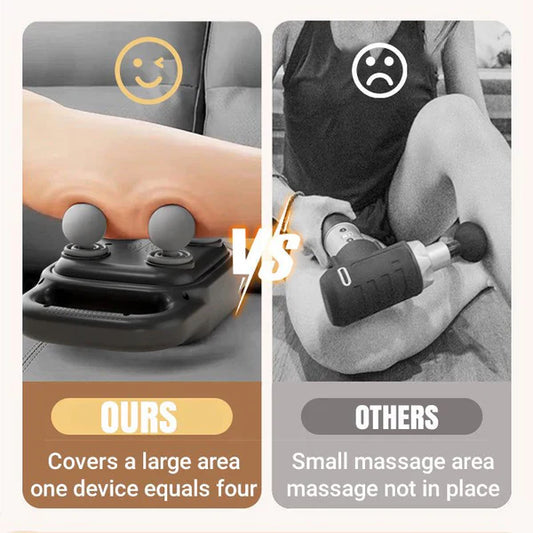 4-Head Deep Tissue Massage Gun