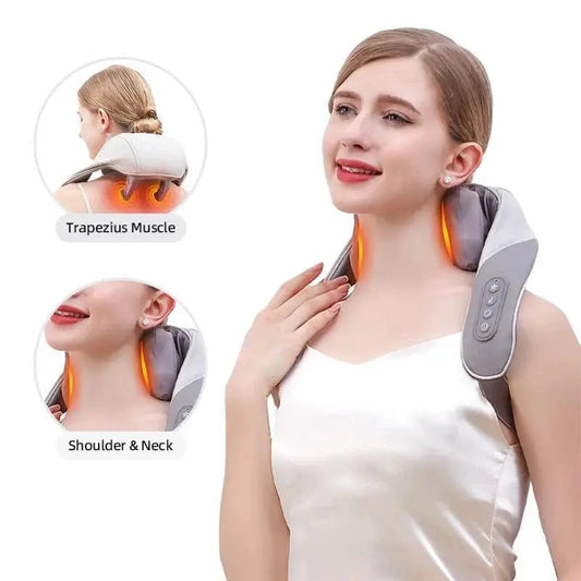 Portable Massager for Neck & Shoulder  – جهاز تدليك محمول للرقبة والكتفين