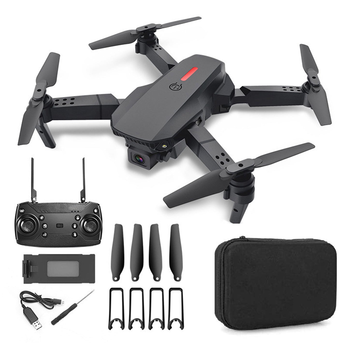 E99 PRO Foldable Drone with 4K HD Camera – Long Smart Controls | Best Seller in KSA طائرة E99 PRO القابلة للطي بكاميرا 4K HD – مدى طويل وتحكم ذكي | الأكثر مبيعًا في السعودية